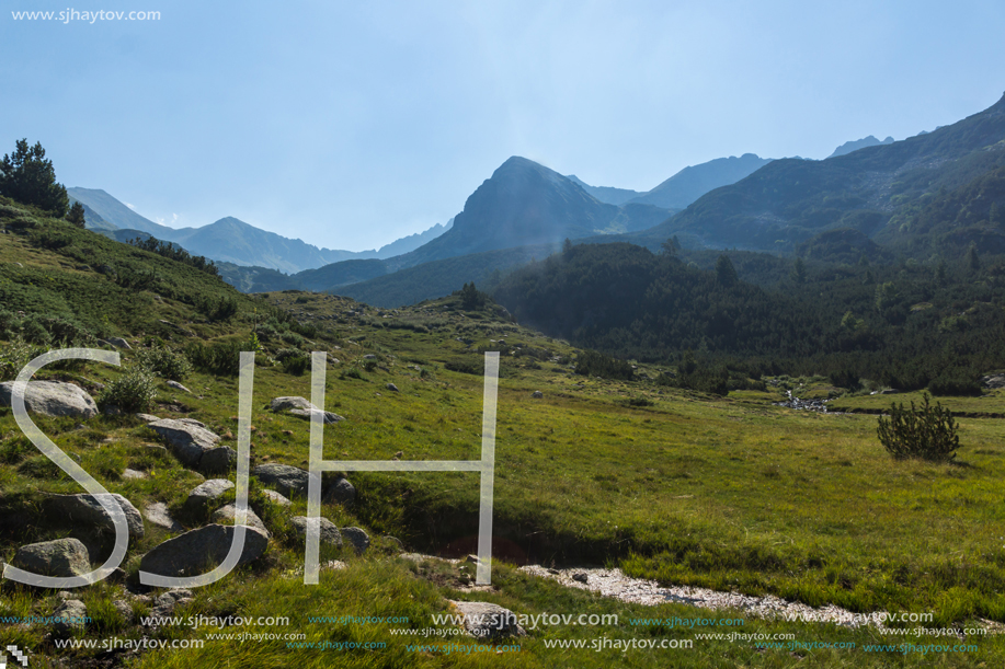 Landscape of Begovitsa River Valley, Pirin Mountain, Bulgaria