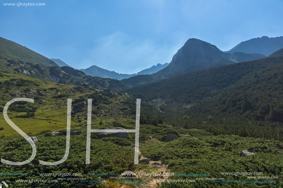 Landscape of Begovitsa River Valley, Pirin Mountain, Bulgaria