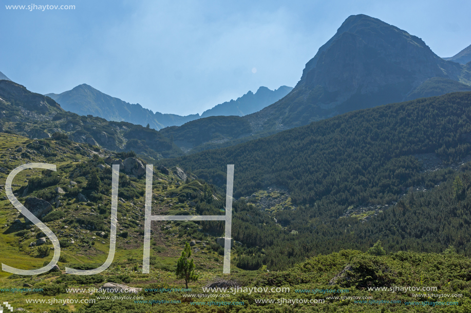 Landscape of Begovitsa River Valley, Pirin Mountain, Bulgaria