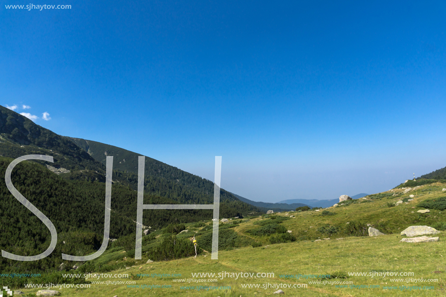 Landscape of Begovitsa River Valley, Pirin Mountain, Bulgaria