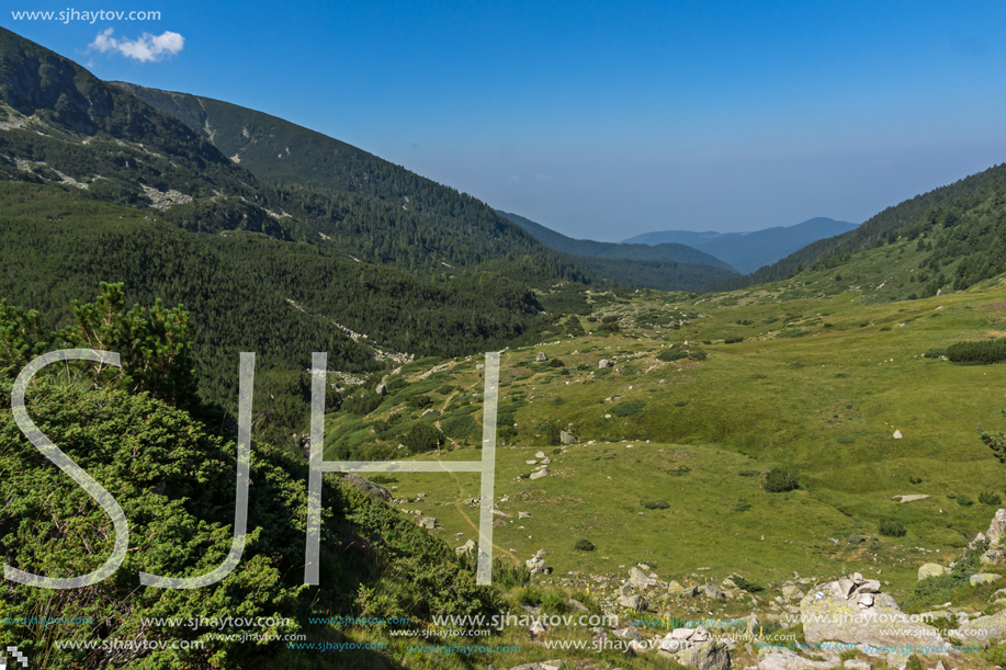 Landscape of Begovitsa River Valley, Pirin Mountain, Bulgaria