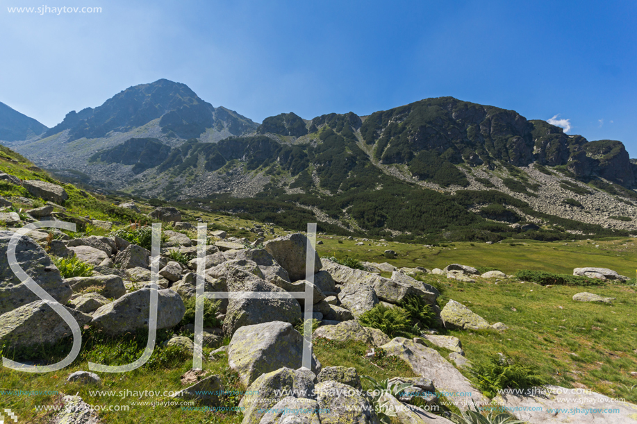 Landscape of Begovitsa River Valley, Pirin Mountain, Bulgaria