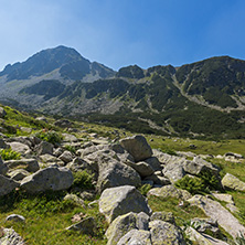 Landscape of Begovitsa River Valley, Pirin Mountain, Bulgaria