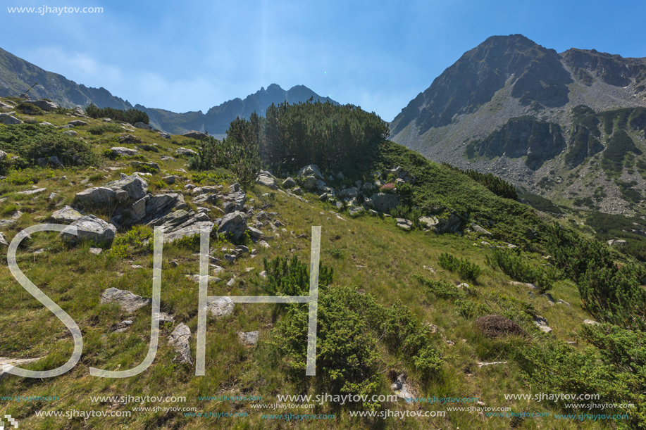 Landscape of Begovitsa River Valley, Pirin Mountain, Bulgaria