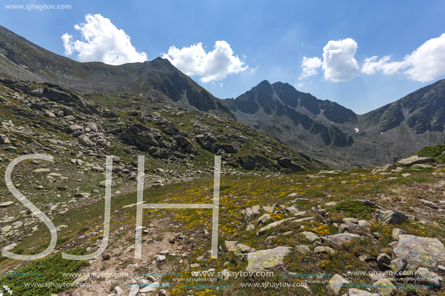 Amazing Landscape From Begovitsa (goat) pass, Pirin Mountain, Bulgaria