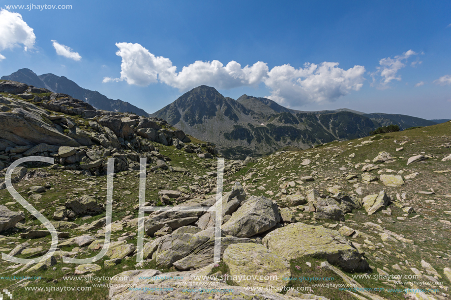 Amazing Landscape From Begovitsa (goat) pass, Pirin Mountain, Bulgaria