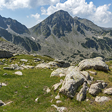 Amazing Landscape of The Tooth peak, Pirin Mountain, Bulgaria