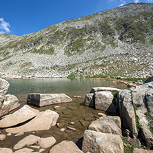 Amazing Landscape of Goat Lake, Pirin Mountain, Bulgaria