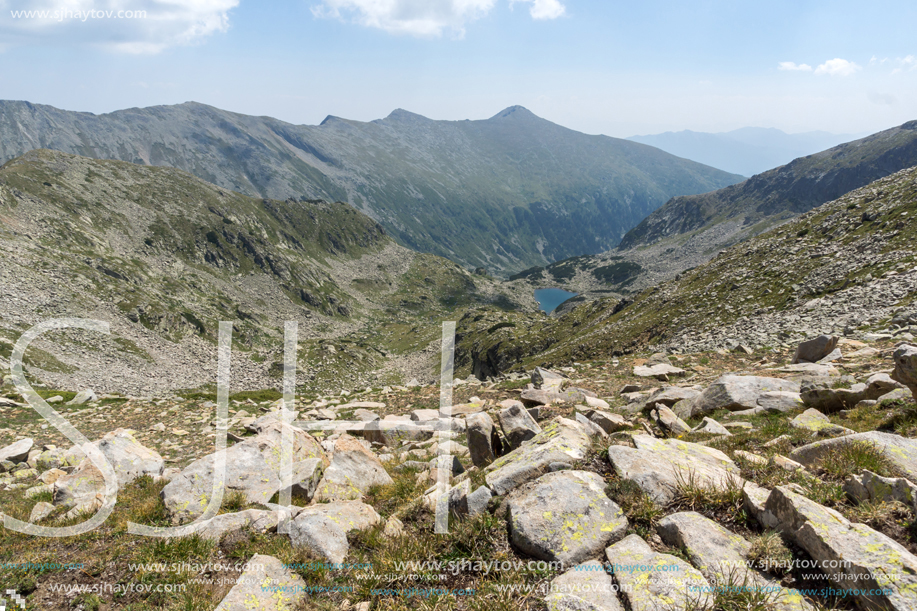 Stone hills under Kamenitsa peak, Pirin Mountain, Bulgaria