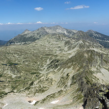 Amazing Landscape from Kamenitsa peak, Pirin Mountain, Bulgaria