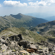 Amazing Landscape from Kamenitsa peak, Pirin Mountain, Bulgaria