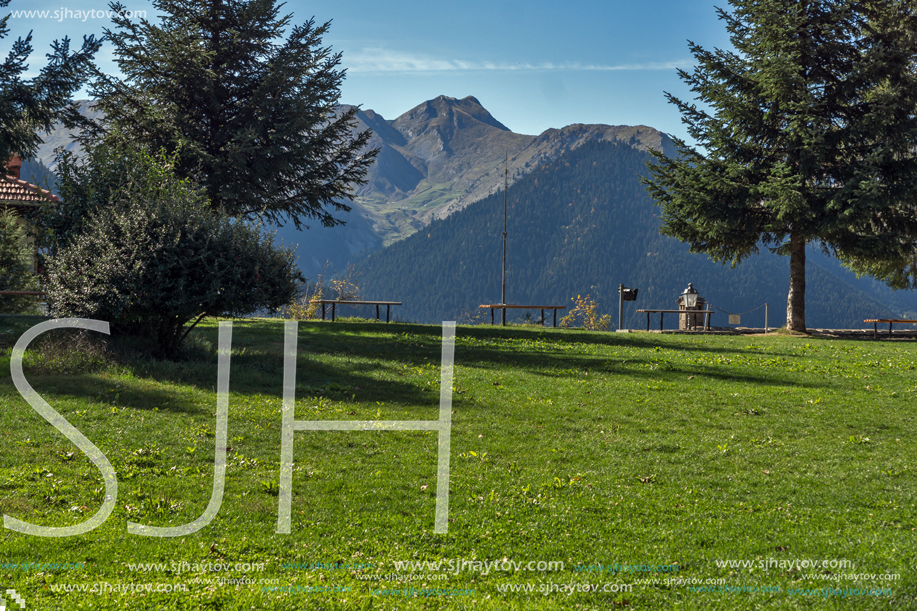 METSOVO, EPIRUS, GREECE - OCTOBER 19, 2013: Autumn view of village of Metsovo near city of Ioannina, Epirus Region, Greece