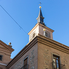 MADRID, SPAIN - JANUARY 22, 2018:  Amazing view of Church of San Gines in City of Madrid, Spain
