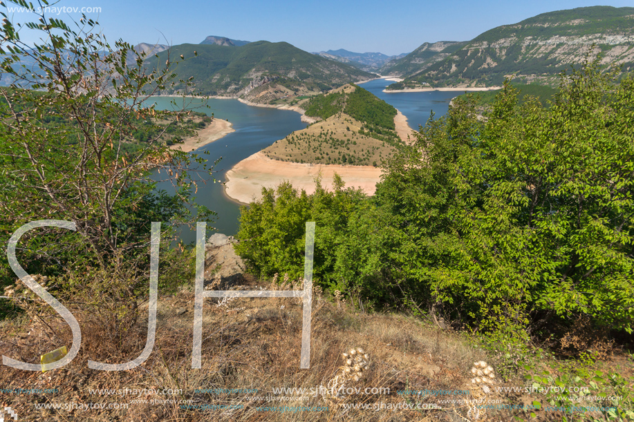 Amazing Landscape of Arda River meander and Kardzhali Reservoir, Bulgaria