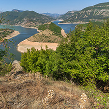 Amazing Landscape of Arda River meander and Kardzhali Reservoir, Bulgaria