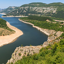 Amazing Landscape of Arda River meander and Kardzhali Reservoir, Bulgaria