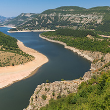 Amazing Landscape of Arda River meander and Kardzhali Reservoir, Bulgaria