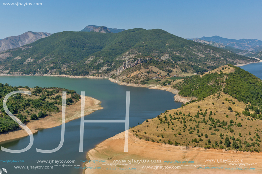 Amazing Landscape of Arda River meander and Kardzhali Reservoir, Bulgaria