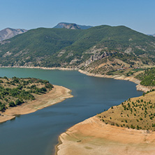 Amazing Landscape of Arda River meander and Kardzhali Reservoir, Bulgaria