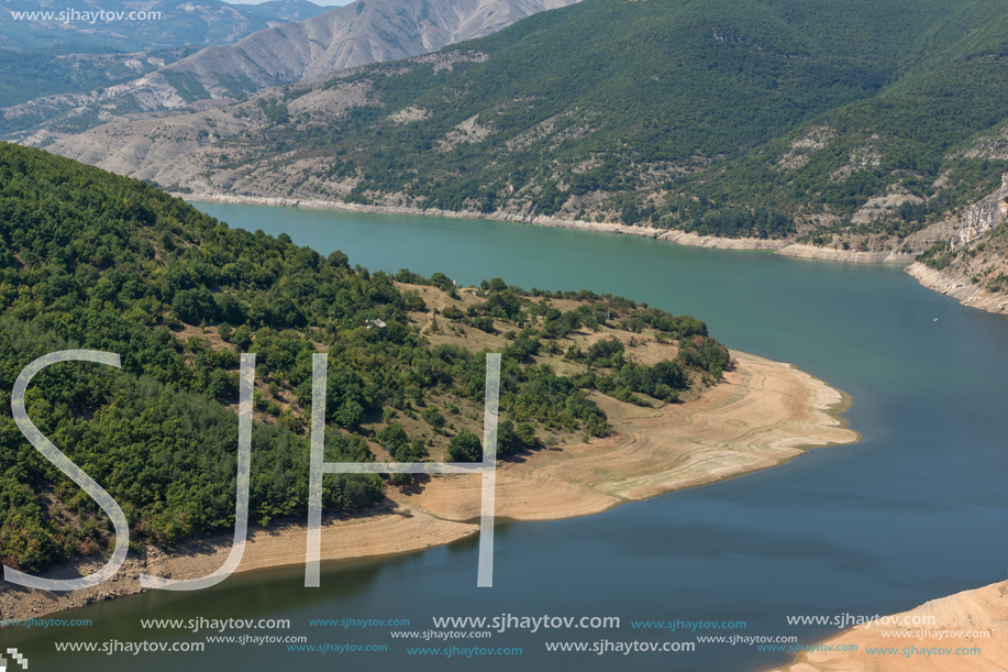 Amazing Landscape of Arda River meander and Kardzhali Reservoir, Bulgaria