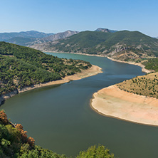 Amazing Landscape of Arda River meander and Kardzhali Reservoir, Bulgaria