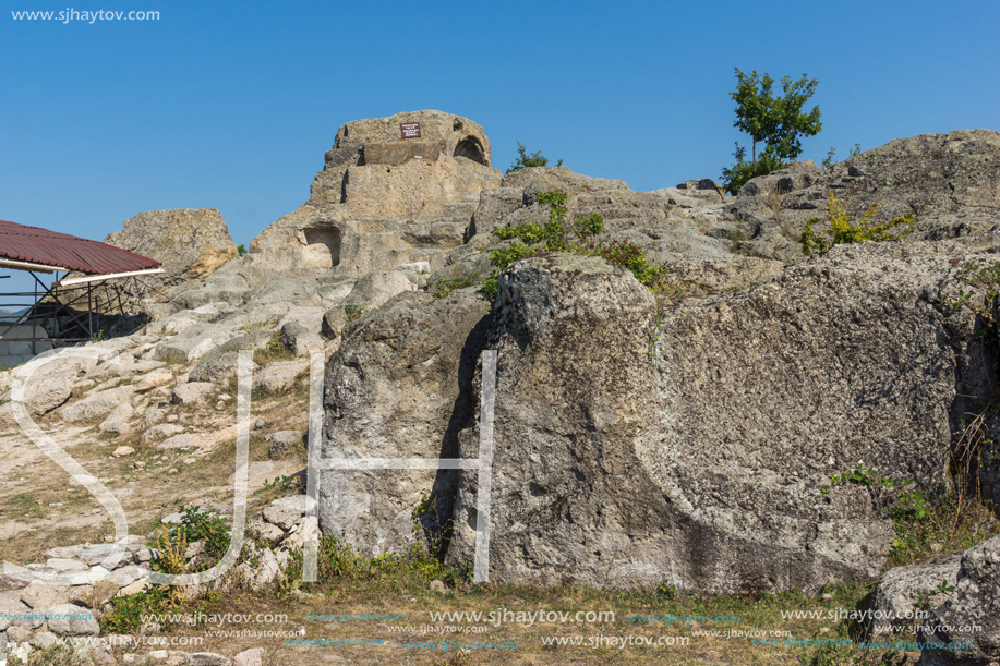 Ruins of Antique Thracian sanctuary Tatul, Kardzhali Region, Bulgaria