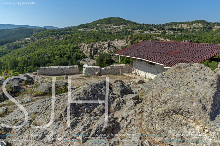 Ruins of Antique Thracian sanctuary Tatul, Kardzhali Region, Bulgaria