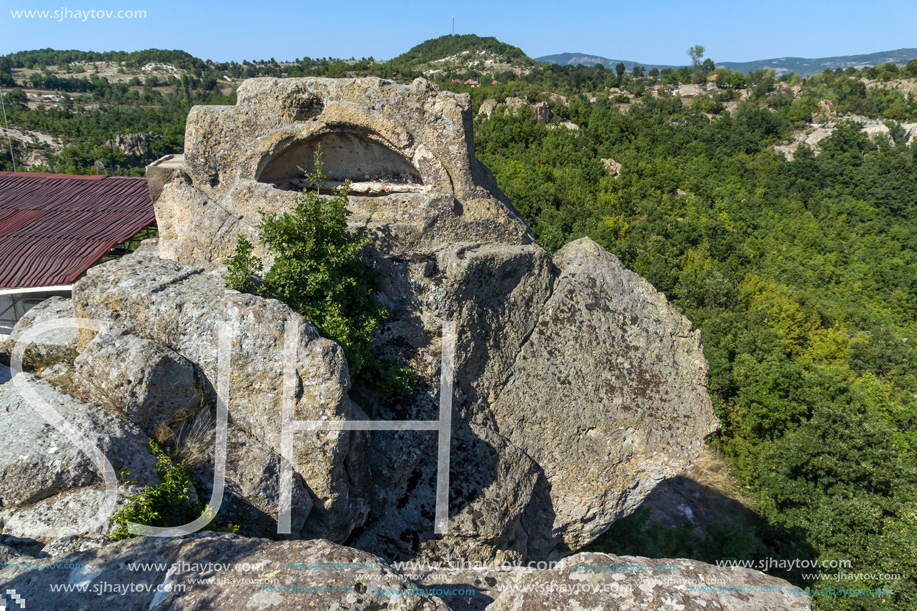 Ruins of Antique Thracian sanctuary Tatul, Kardzhali Region, Bulgaria