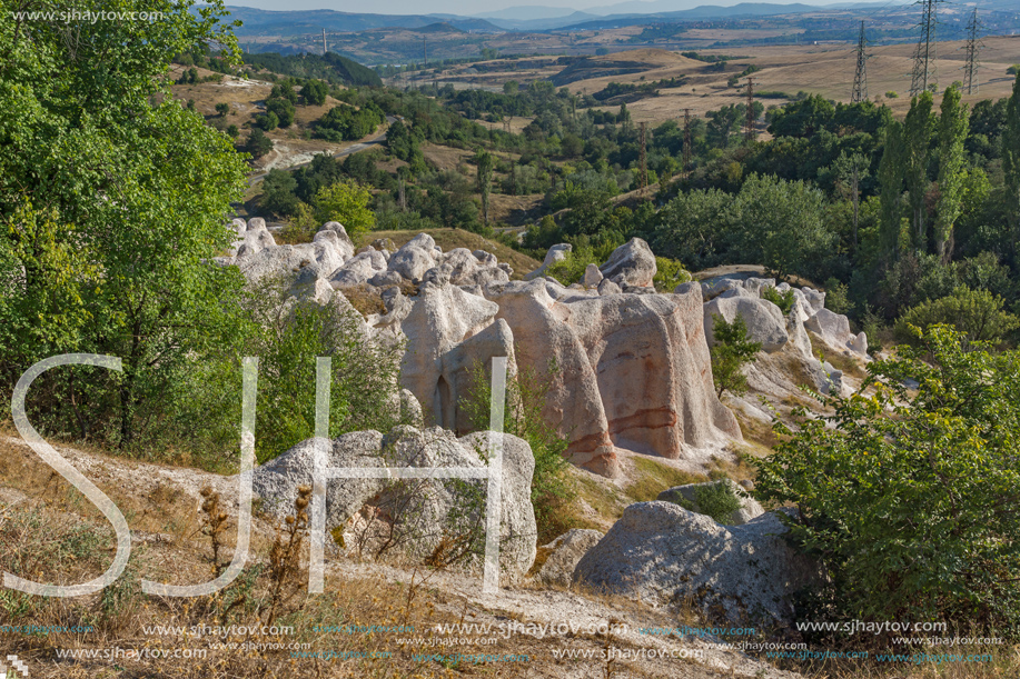 Rock phenomenon Stone Wedding near town of Kardzhali, Bulgaria