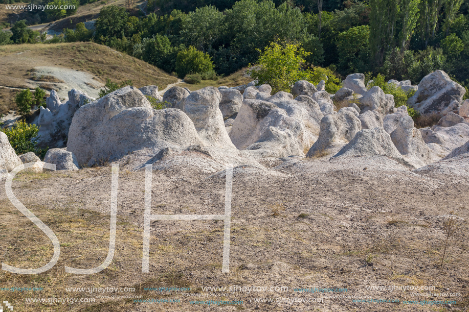 Rock phenomenon Stone Wedding near town of Kardzhali, Bulgaria