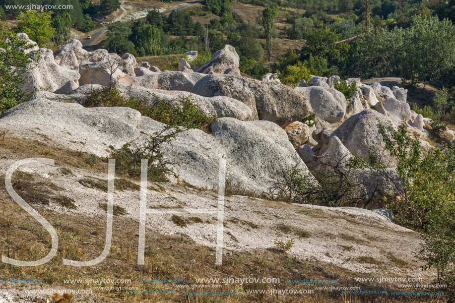 Rock phenomenon Stone Wedding near town of Kardzhali, Bulgaria