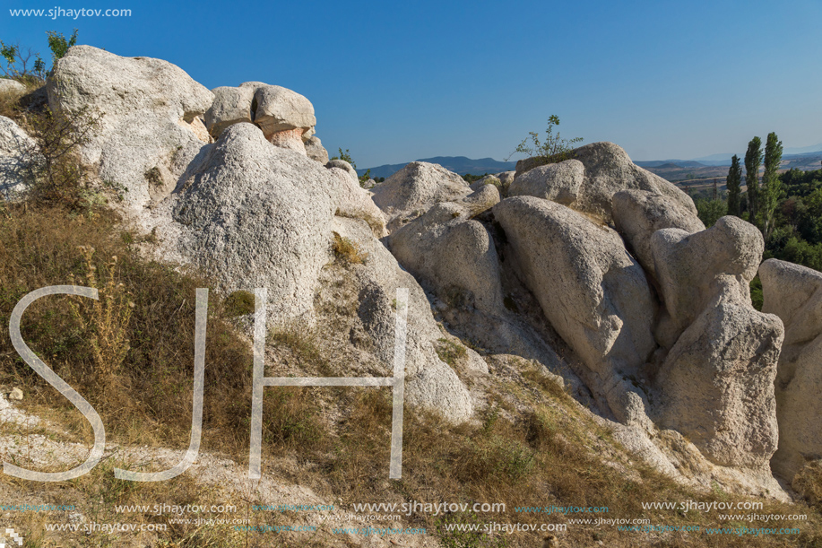 Rock phenomenon Stone Wedding near town of Kardzhali, Bulgaria