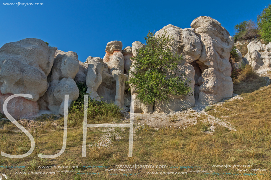 Rock phenomenon Stone Wedding near town of Kardzhali, Bulgaria