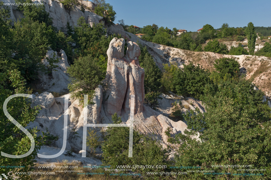 Rock phenomenon Stone Wedding near town of Kardzhali, Bulgaria