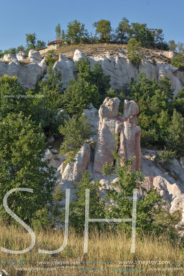 Rock phenomenon Stone Wedding near town of Kardzhali, Bulgaria