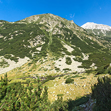 Amazing Landscape with Vihren and Hvoynati Peaks, Pirin Mountain, Bulgaria