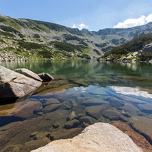 Amazing Landscape with The Long Lake, Pirin Mountain, Bulgaria