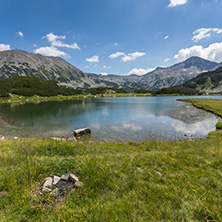 Amazing Landscape with Muratovo Lake, Banderishki Chukar and Todorka Peaks, Pirin Mountain, Bulgaria