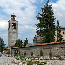 BANSKO, BULGARIA - AUGUST 13, 2013: The Church of the Holy Trinity in town of Bansko, Blagoevgrad Region, Bulgaria