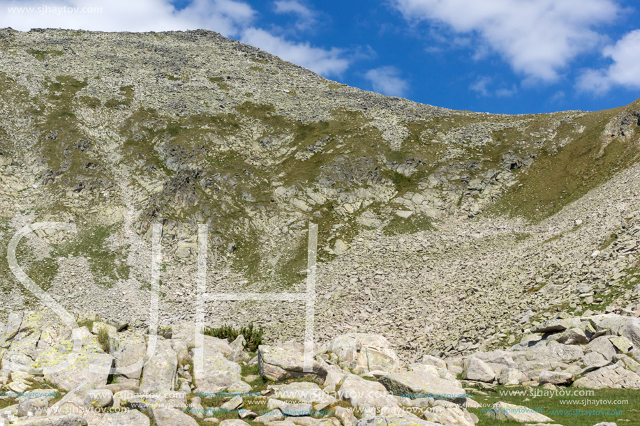 Landscape near Yalovarnika peak, Pirin Mountain, Bulgaria