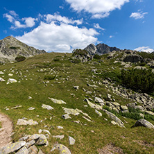 Landscape near Yalovarnika peak, Pirin Mountain, Bulgaria