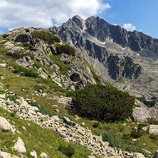 Amazing Landscape of Yalovarnika peak, Pirin Mountain, Bulgaria