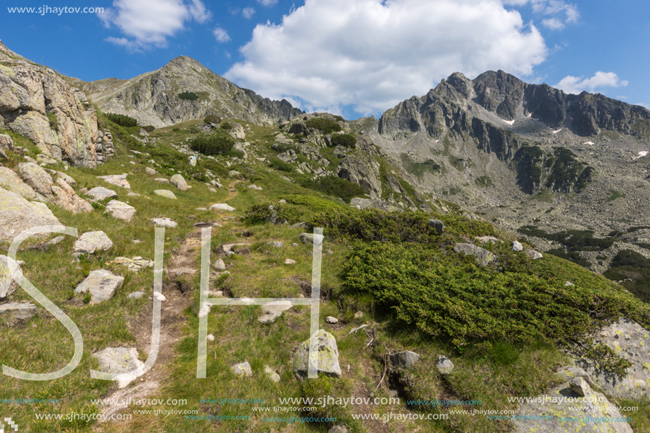 Amazing Landscape of Yalovarnika peak, Pirin Mountain, Bulgaria