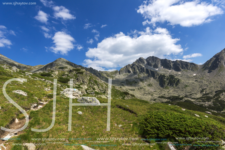 Amazing Landscape of Yalovarnika peak, Pirin Mountain, Bulgaria