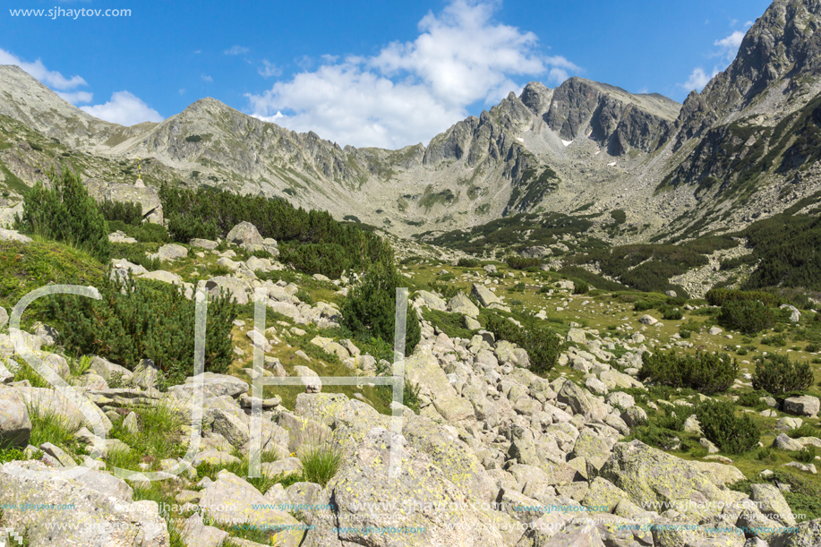 Amazing Landscape of Yalovarnika peak, Pirin Mountain, Bulgaria