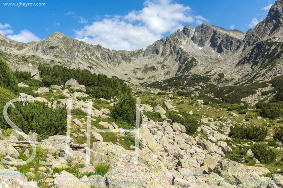 Amazing Landscape of Yalovarnika peak, Pirin Mountain, Bulgaria