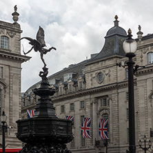 LONDON, ENGLAND - JUNE 16 2016: Piccadilly Circus, City of London, England, Great Britain