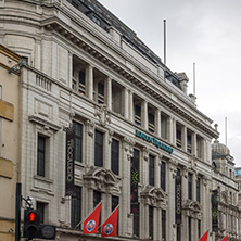 LONDON, ENGLAND - JUNE 16 2016: Piccadilly Circus, City of London, England, Great Britain