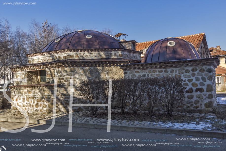 KYUSTENDIL, BULGARIA - JANUARY 15, 2015: Old Building from Ottoman period in Town of Kyustendil, Bulgaria