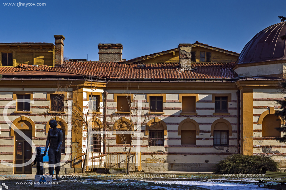 KYUSTENDIL, BULGARIA - JANUARY 15, 2015: Chifte Bath from Ottoman period in Town of Kyustendil, Bulgaria